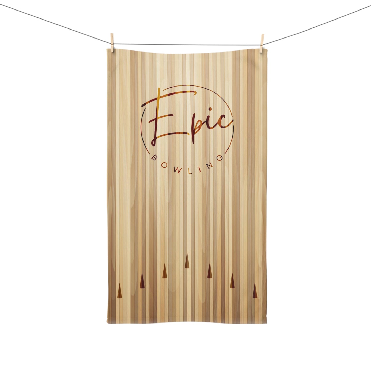 Epic Bowling Lane Hand Towel