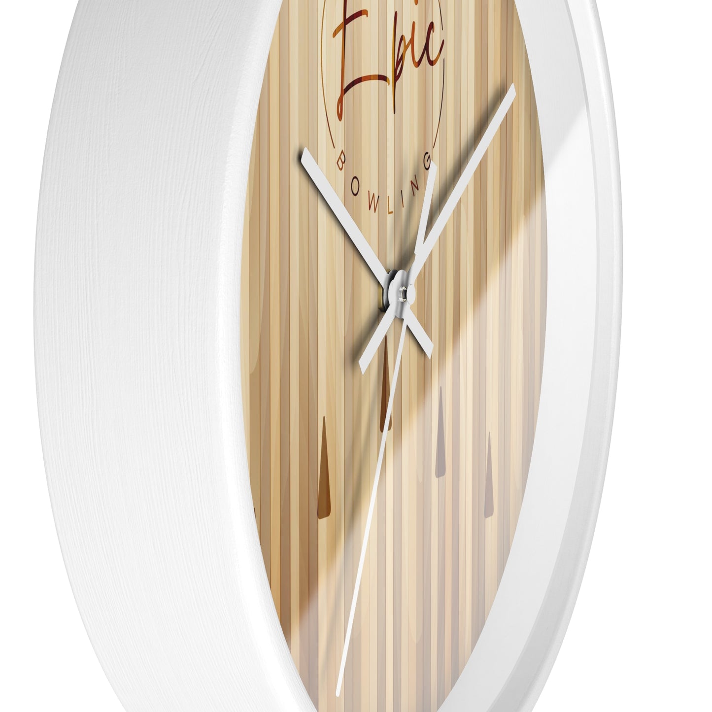 Epic Bowling Lane Wall Clock