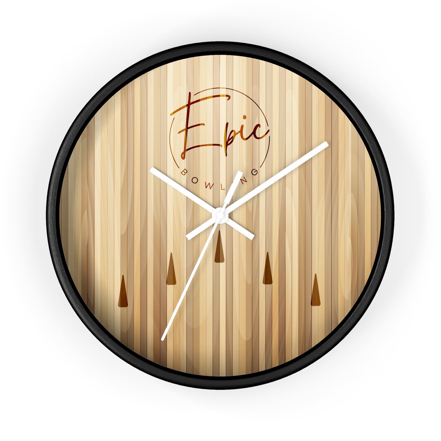 Epic Bowling Lane Wall Clock