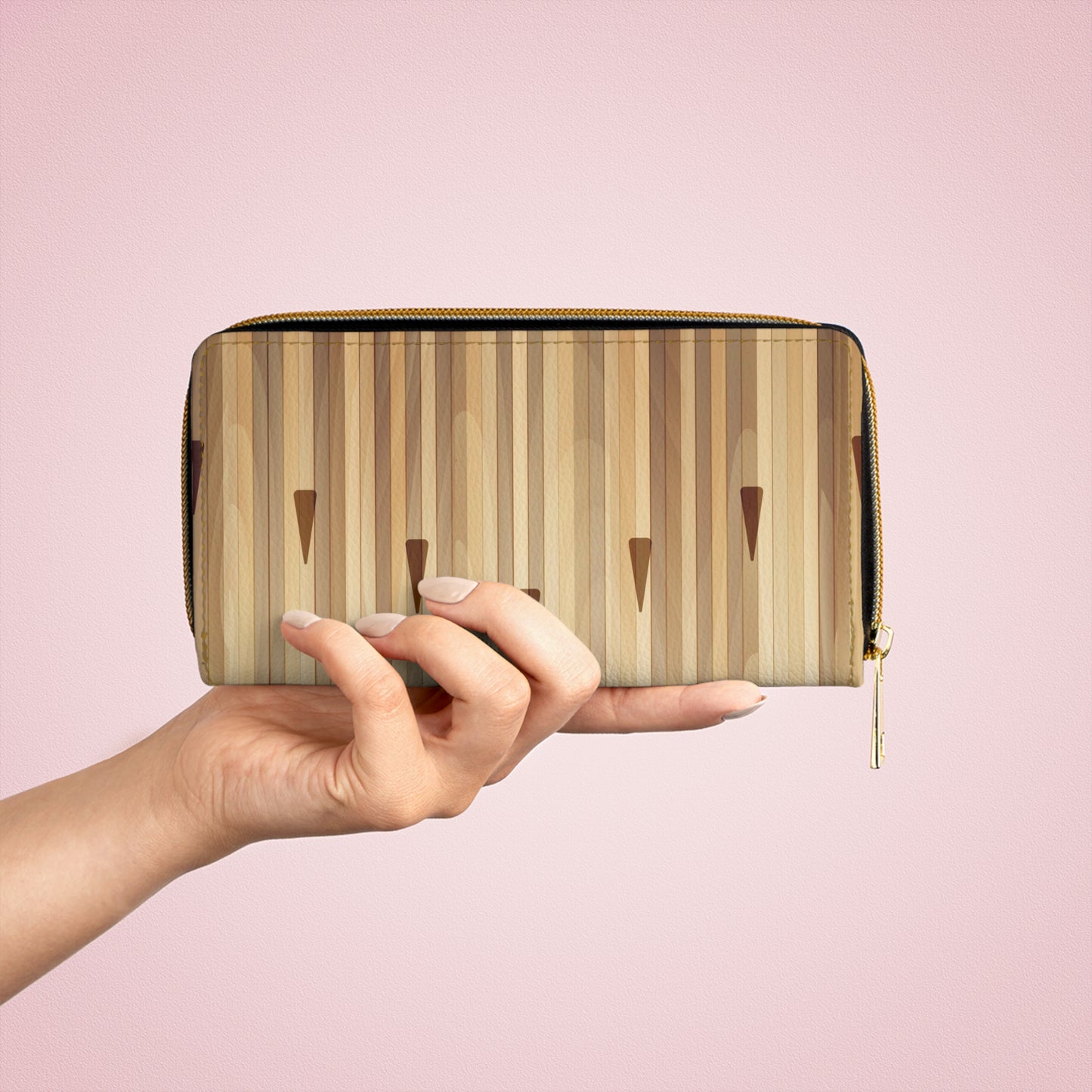 Epic Bowling Lane Zipper Wallet
