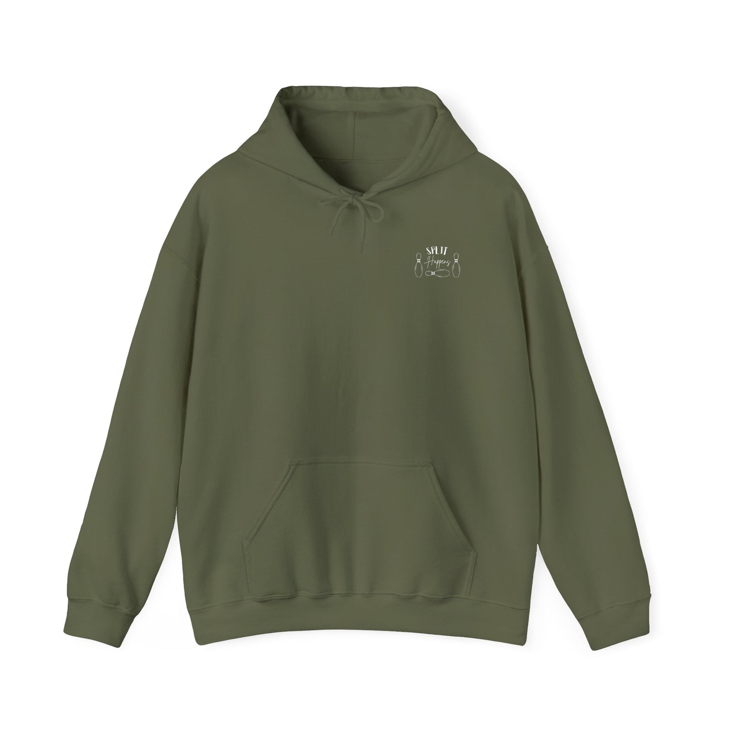 Split Happens (White Design) | Unisex Hoodie