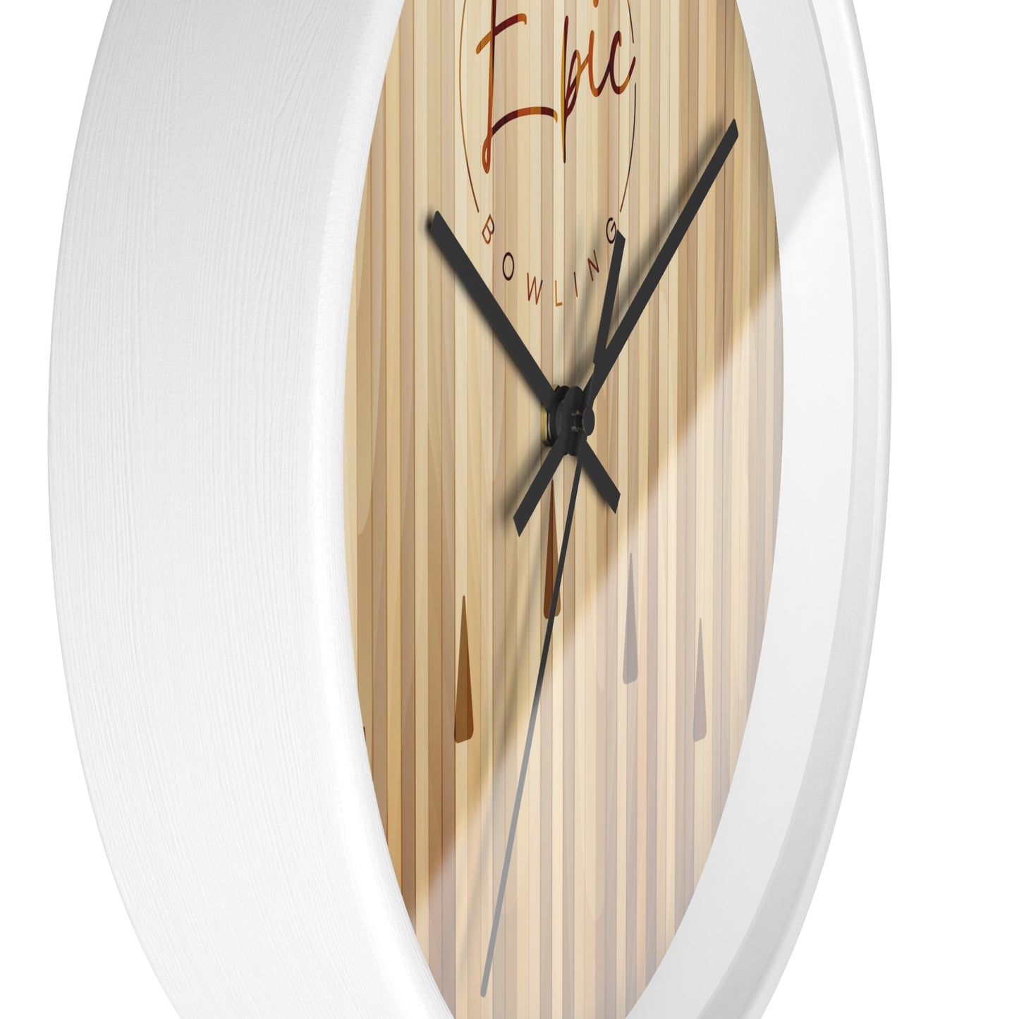 Epic Bowling Lane Wall Clock