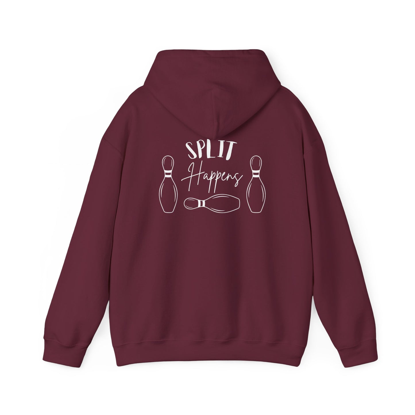 Split Happens (White Design) | Unisex Hoodie