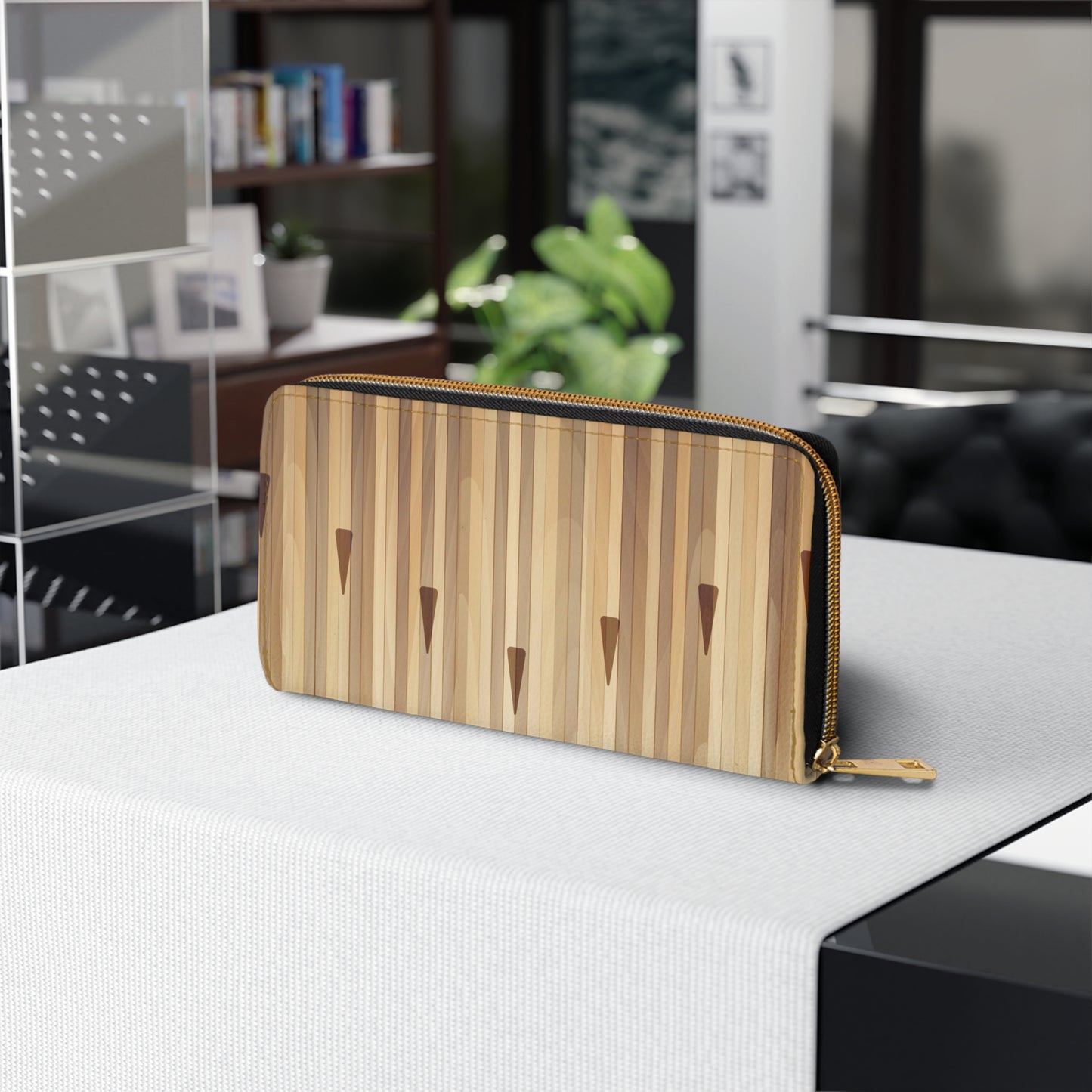 Epic Bowling Lane Zipper Wallet