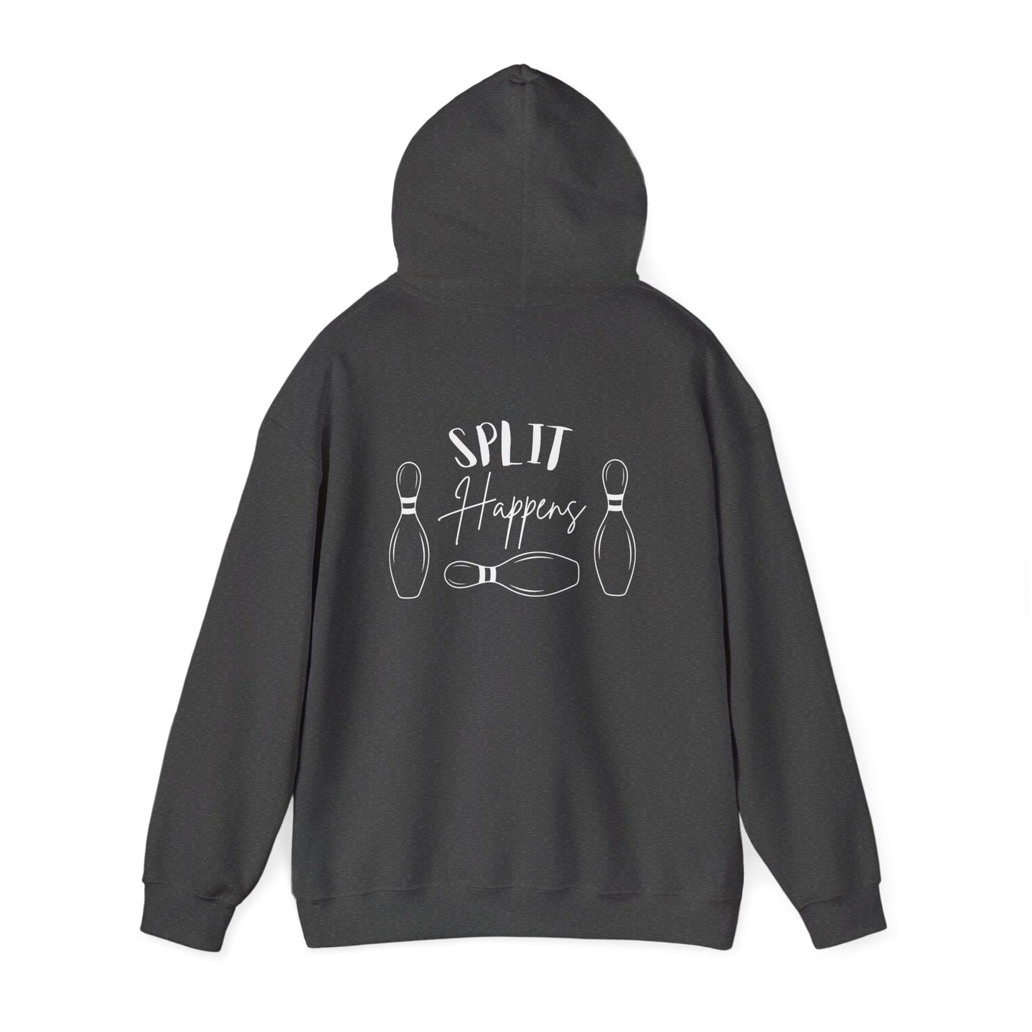 Split Happens (White Design) | Unisex Hoodie