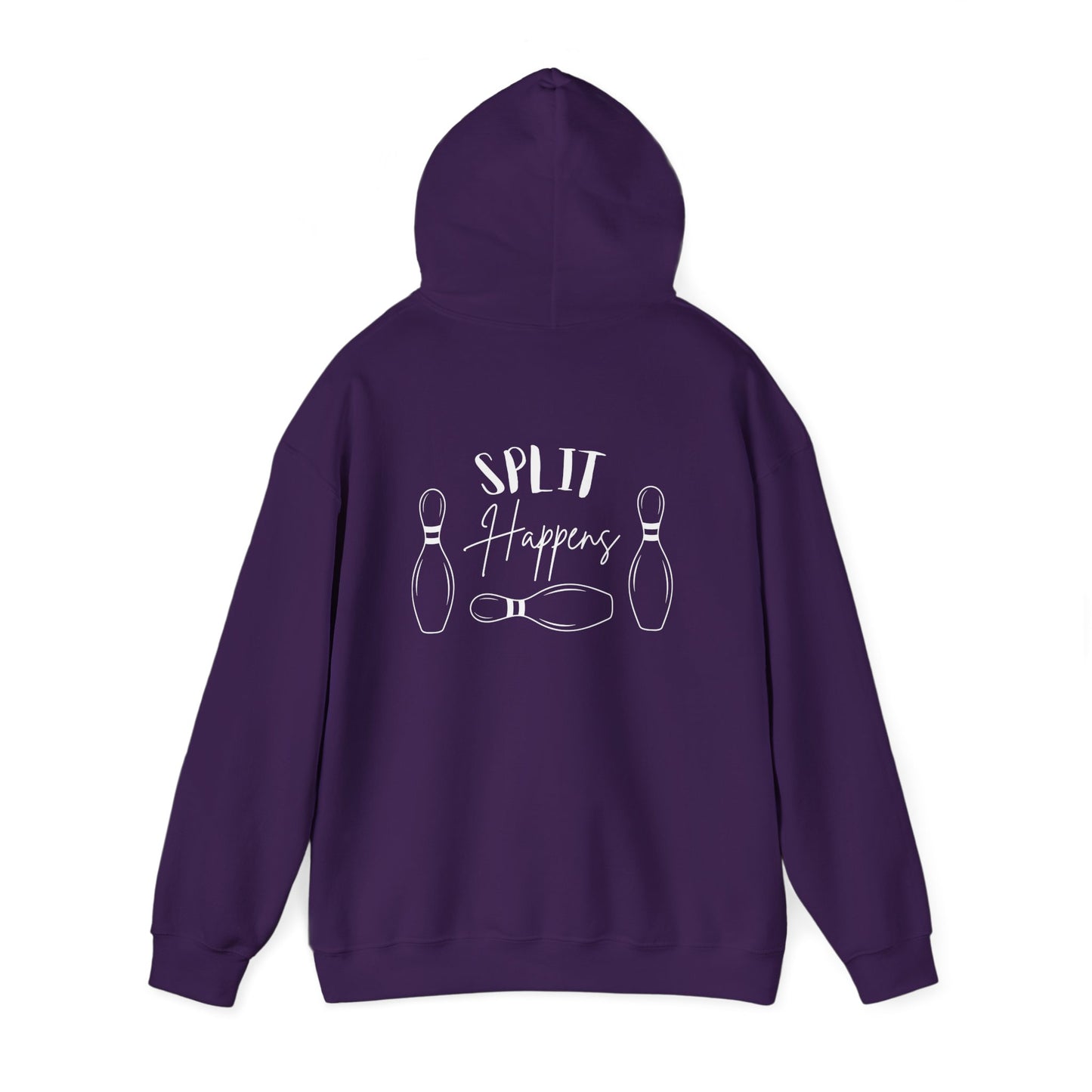 Split Happens (White Design) | Unisex Hoodie