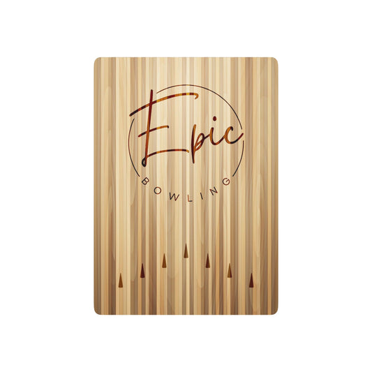 Epic Bowling Lane Poker Cards
