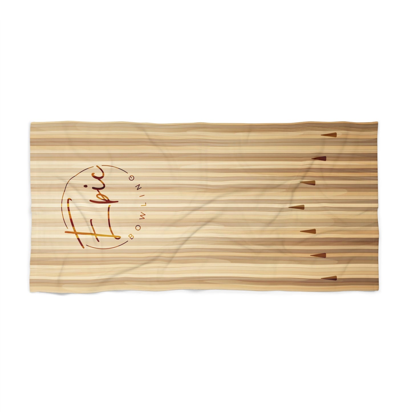 Epic Bowling Lane Beach Towel