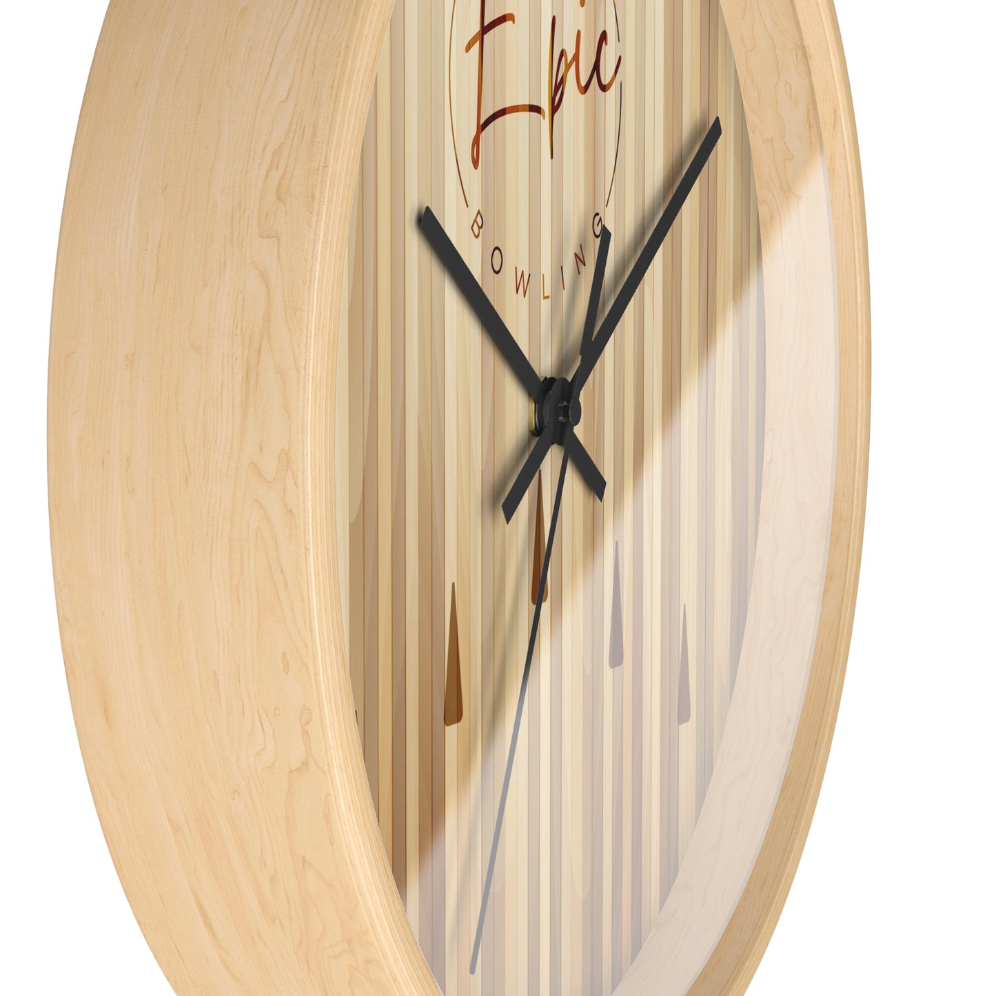 Epic Bowling Lane Wall Clock