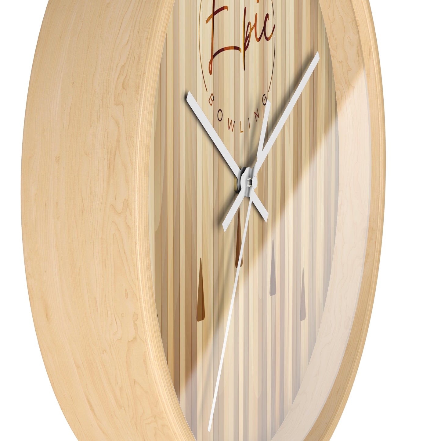 Epic Bowling Lane Wall Clock