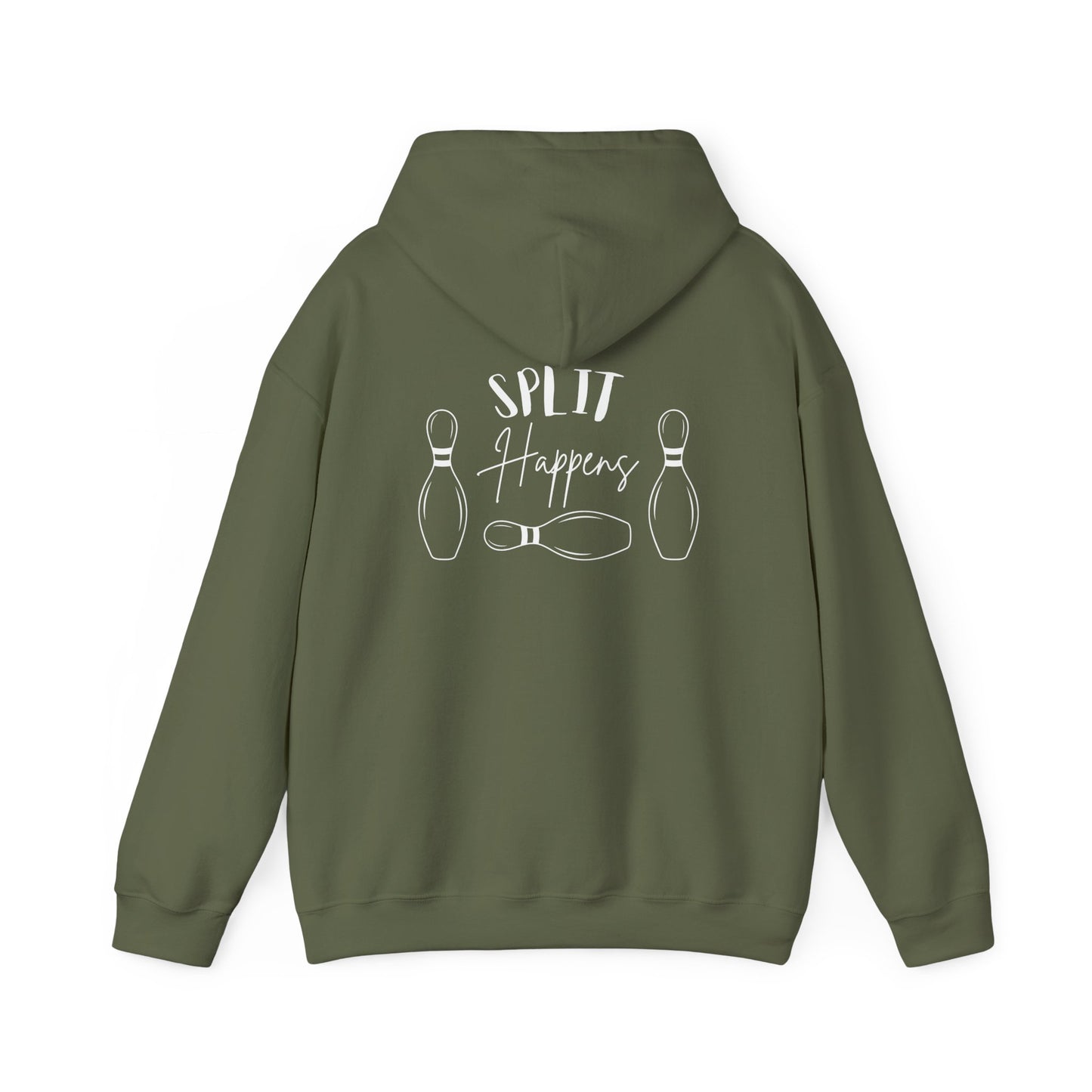 Split Happens (White Design) | Unisex Hoodie