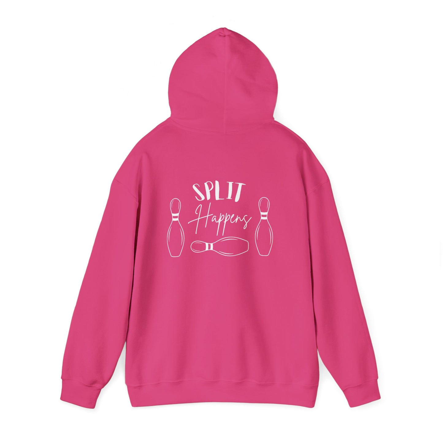 Split Happens (White Design) | Unisex Hoodie