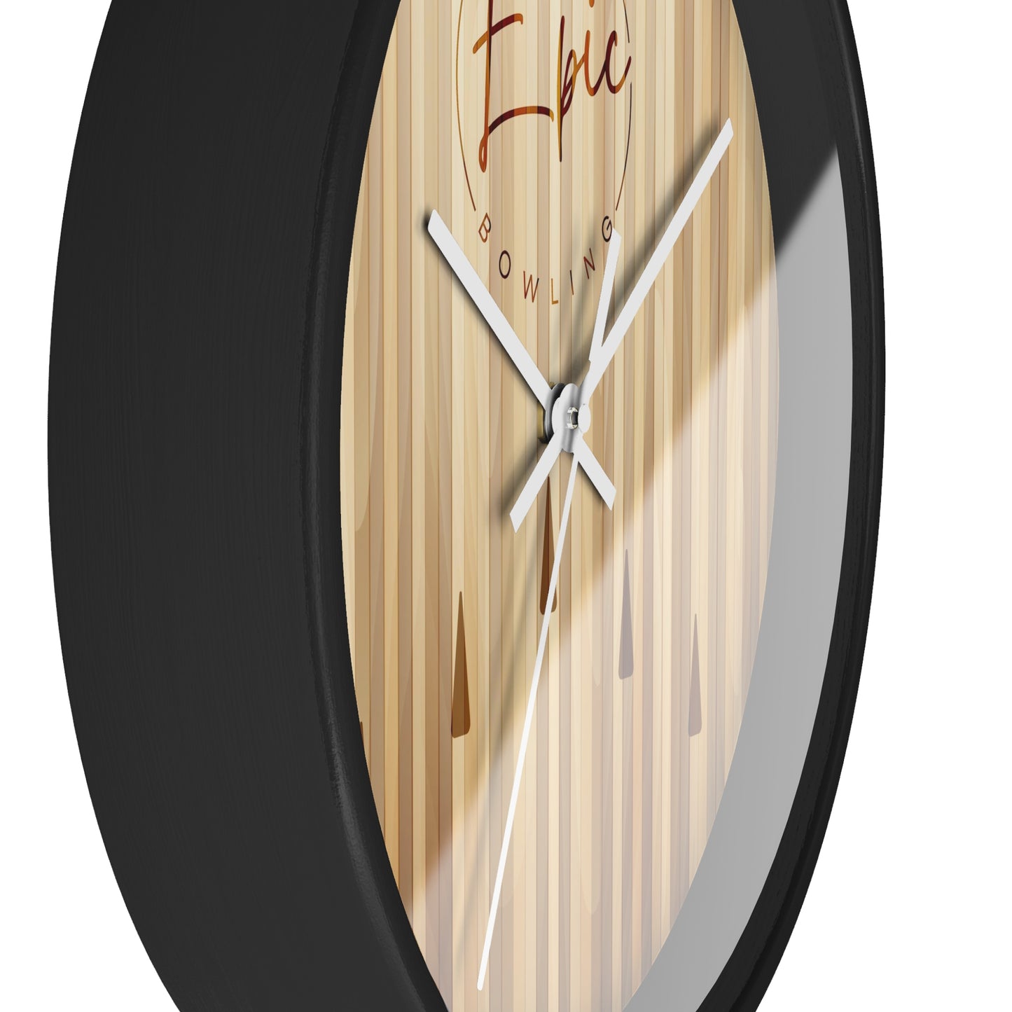 Epic Bowling Lane Wall Clock