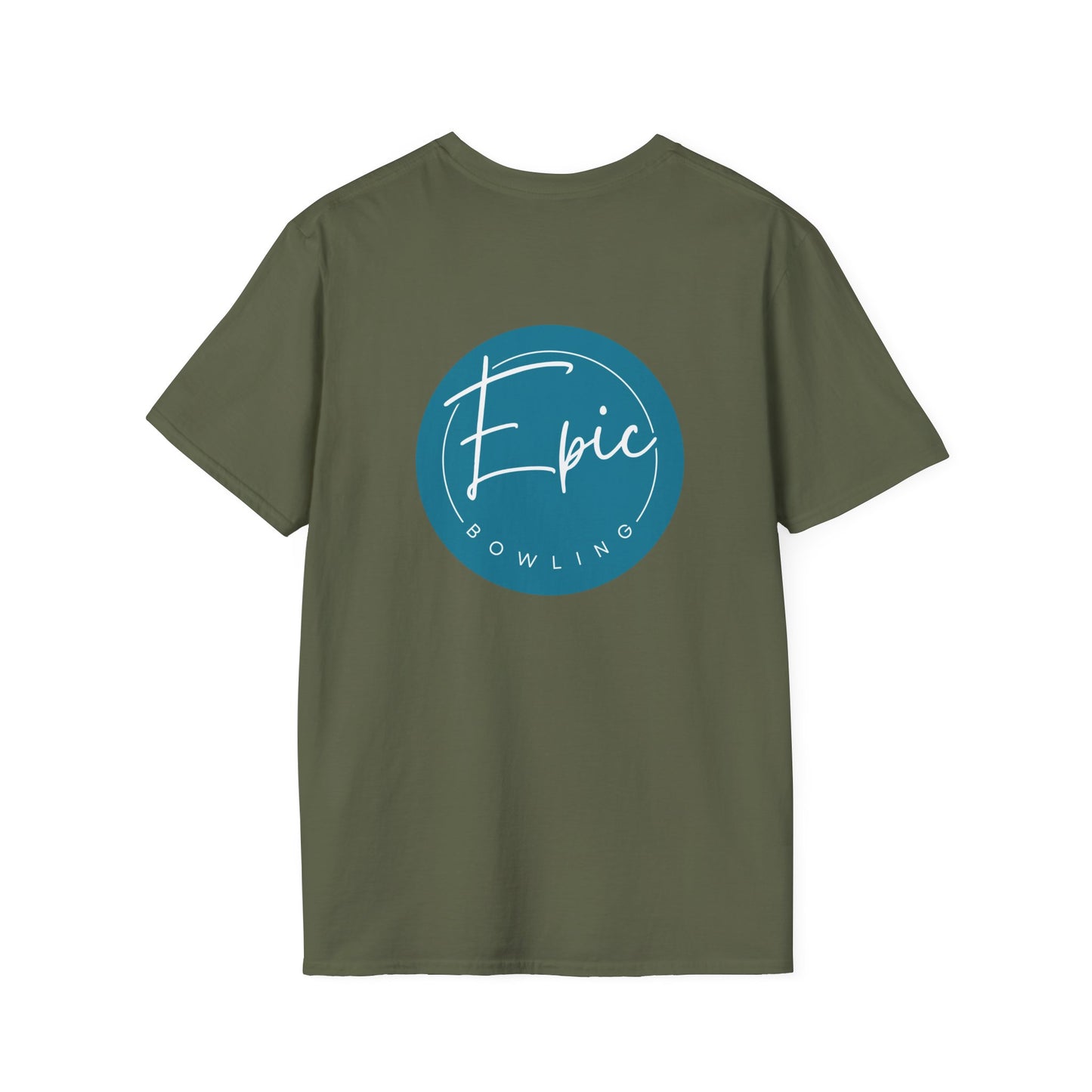 Teal Epic Bowling Unisex T-Shirt