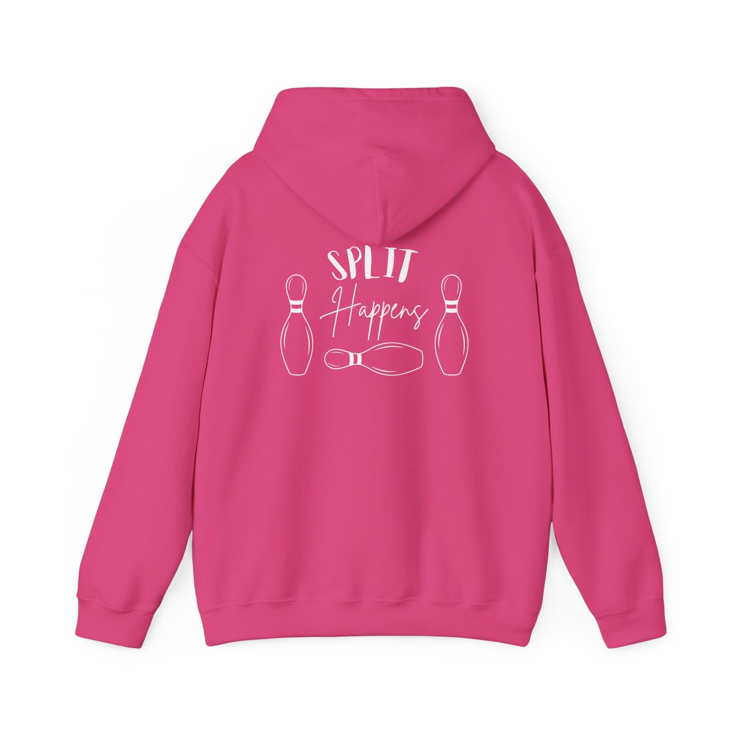 Split Happens (White Design) | Unisex Hoodie