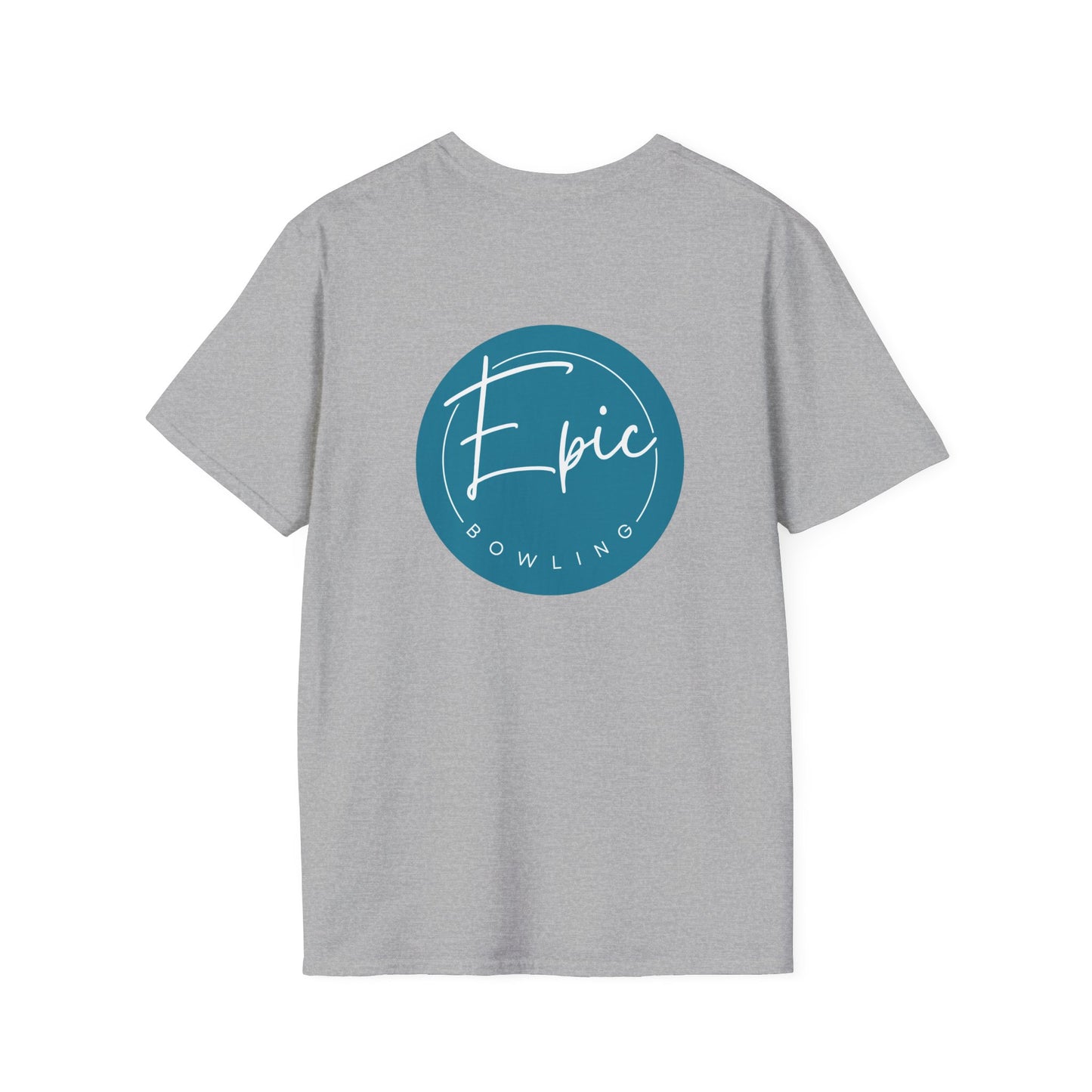 Teal Epic Bowling Unisex T-Shirt