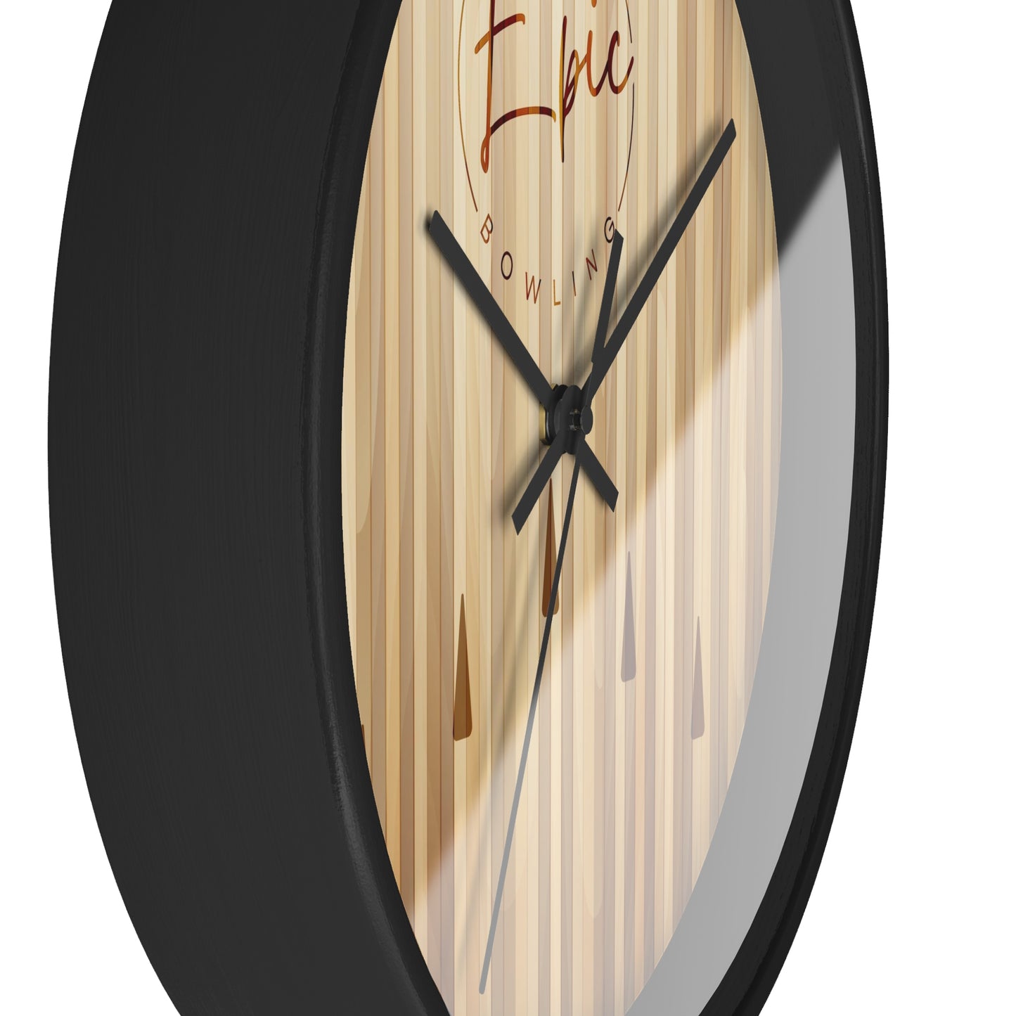 Epic Bowling Lane Wall Clock