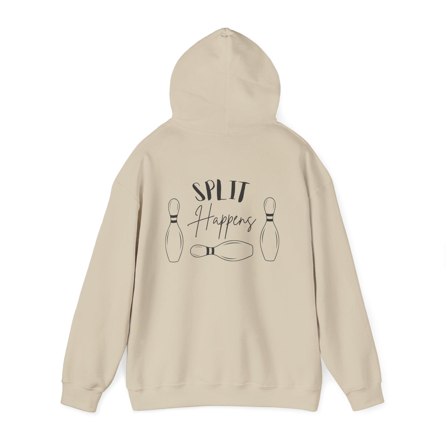 Split Happens (Grey Design) | Unisex Hoodie