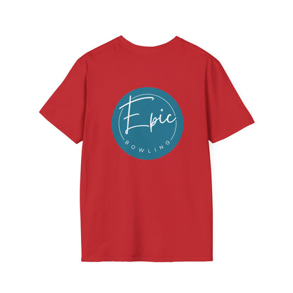 Teal Epic Bowling Unisex T-Shirt