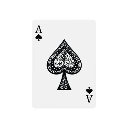 Epic Bowling Lane Poker Cards