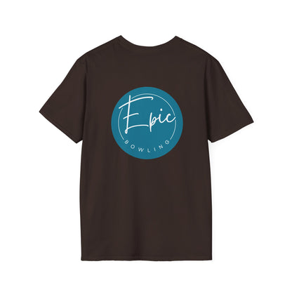 Teal Epic Bowling Unisex T-Shirt