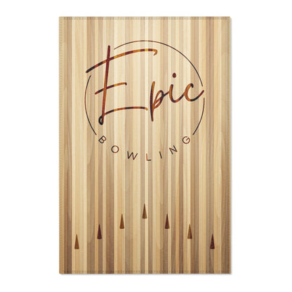 Epic Bowling Lane Area Rug