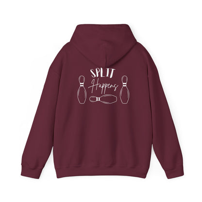 Split Happens (White Design) | Unisex Hoodie