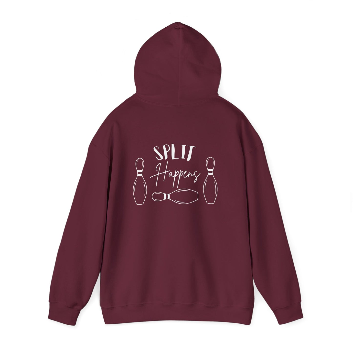 Split Happens (White Design) | Unisex Hoodie