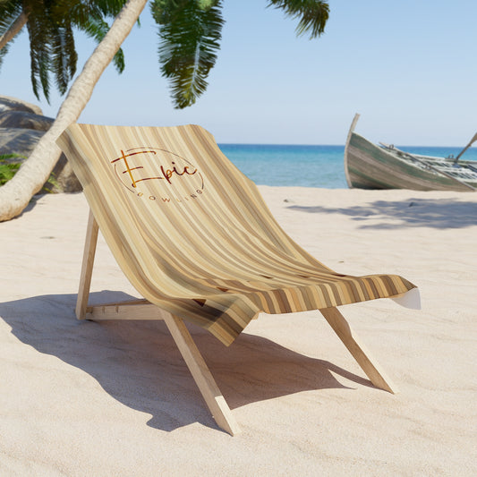 Epic Bowling Lane Beach Towel