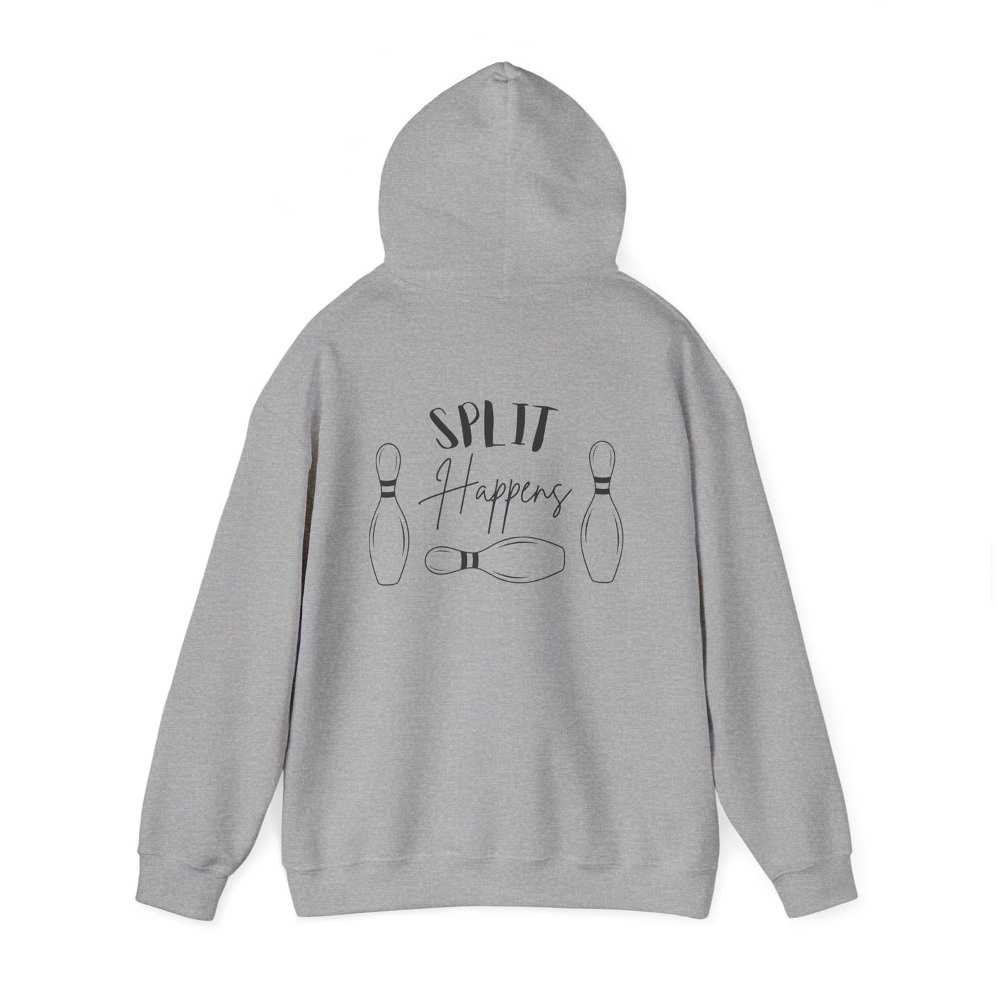 Split Happens (Grey Design) | Unisex Hoodie