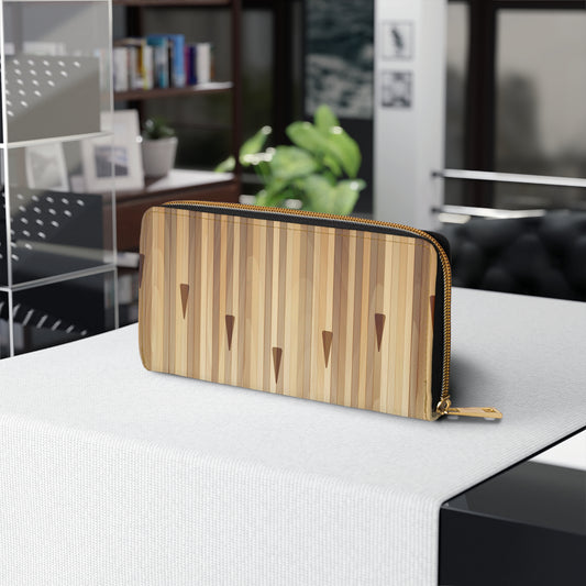 Epic Bowling Lane Zipper Wallet