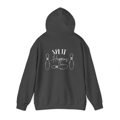 Split Happens (White Design) | Unisex Hoodie
