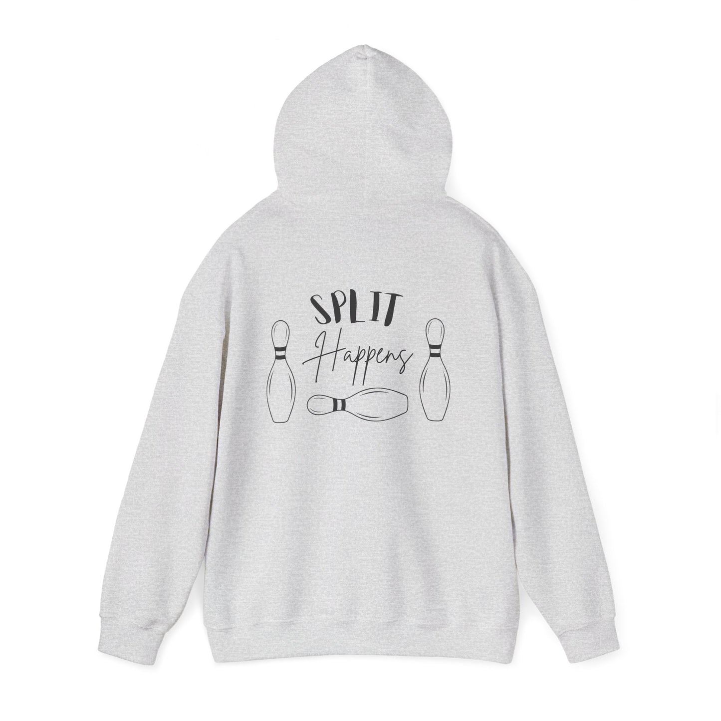 Split Happens (Grey Design) | Unisex Hoodie