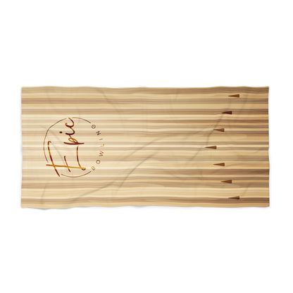 Epic Bowling Lane Beach Towel