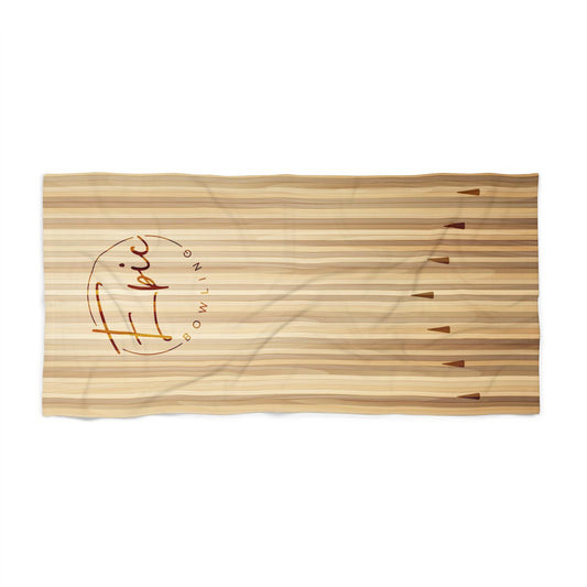 Epic Bowling Lane Beach Towel