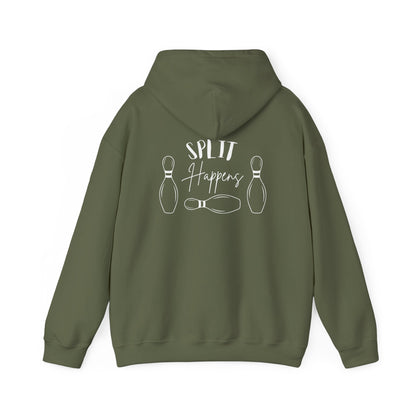 Split Happens (White Design) | Unisex Hoodie
