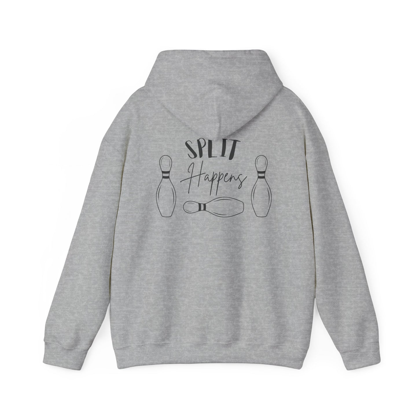 Split Happens (Grey Design) | Unisex Hoodie