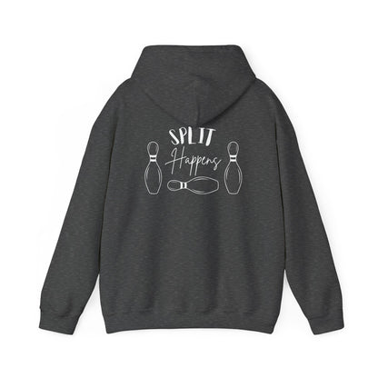 Split Happens (White Design) | Unisex Hoodie